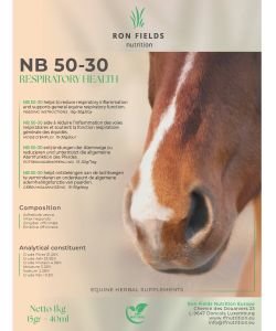 NB50-30 - Soutien respiratoire naturel pour les chevaux, 1&nbsp;kg